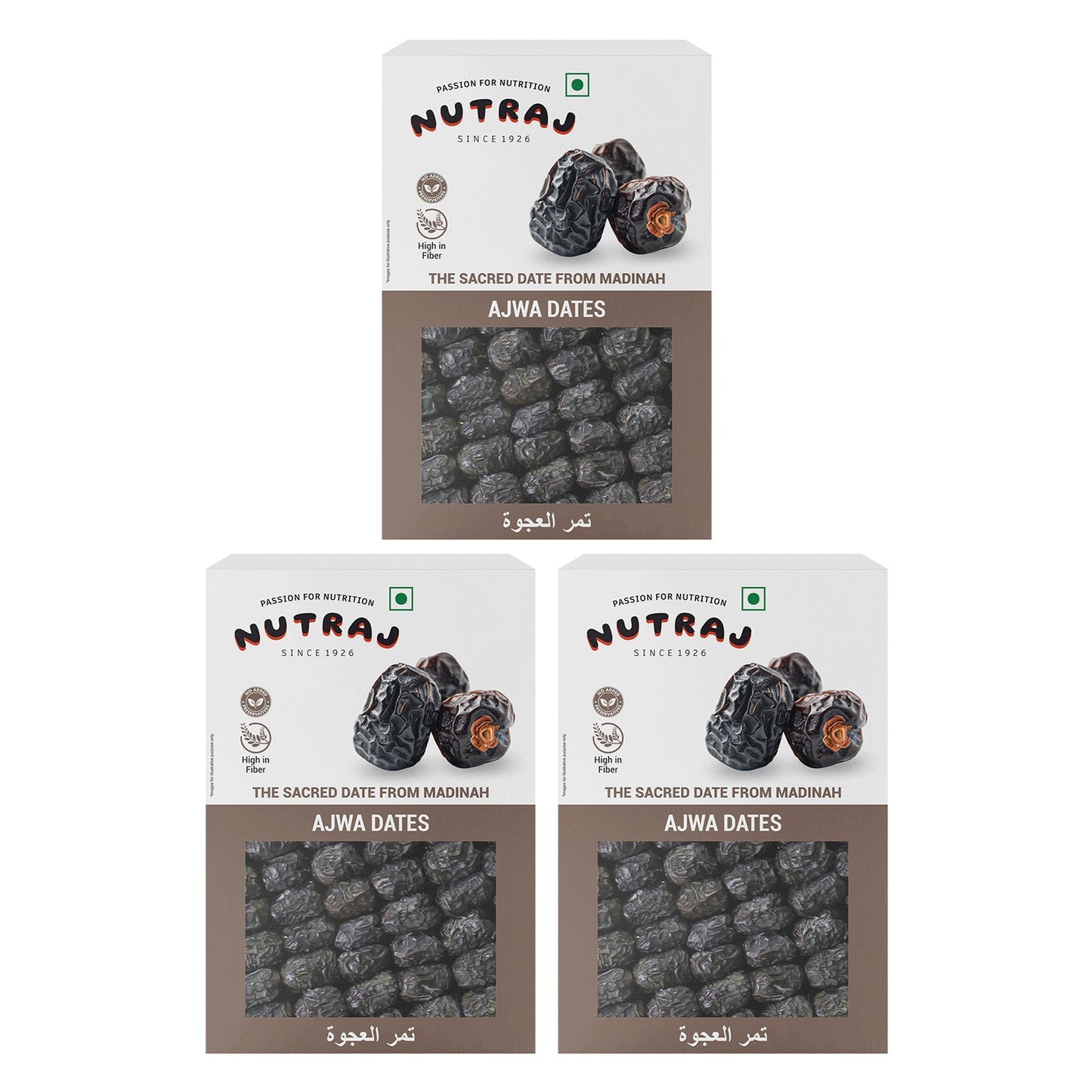 Nutraj Ajwa Dates Khajur 200gm