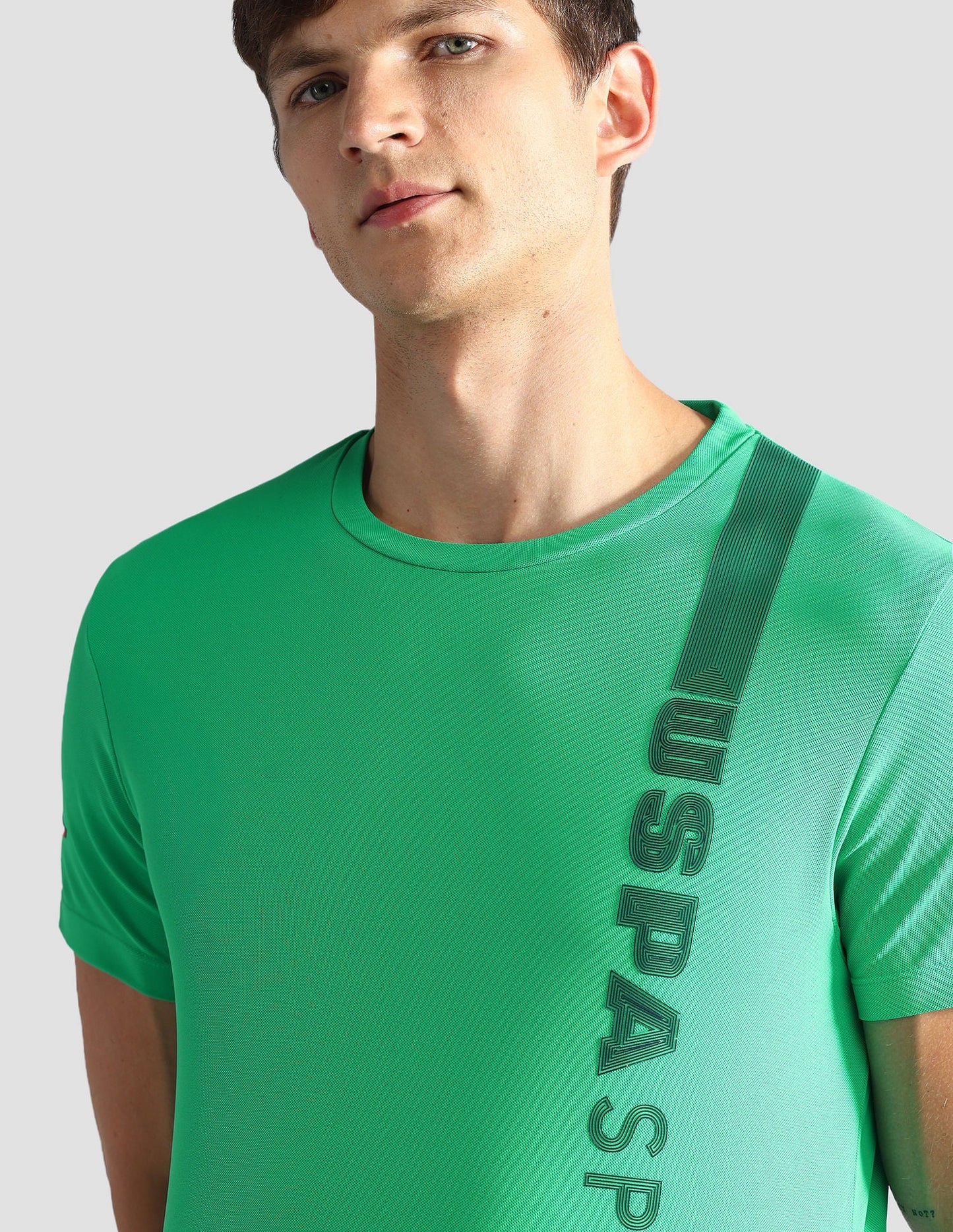 Brand Stripe Honeycomb T-Shirt