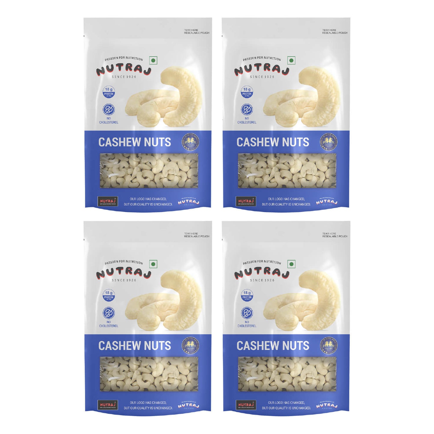 Nutraj Premium Cashew Nuts 200gm (W320)