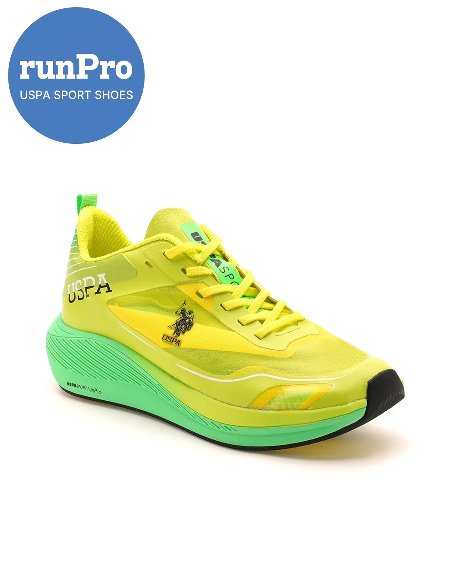 Men Henry Green Uspa Sport  Runpro Running Shoes