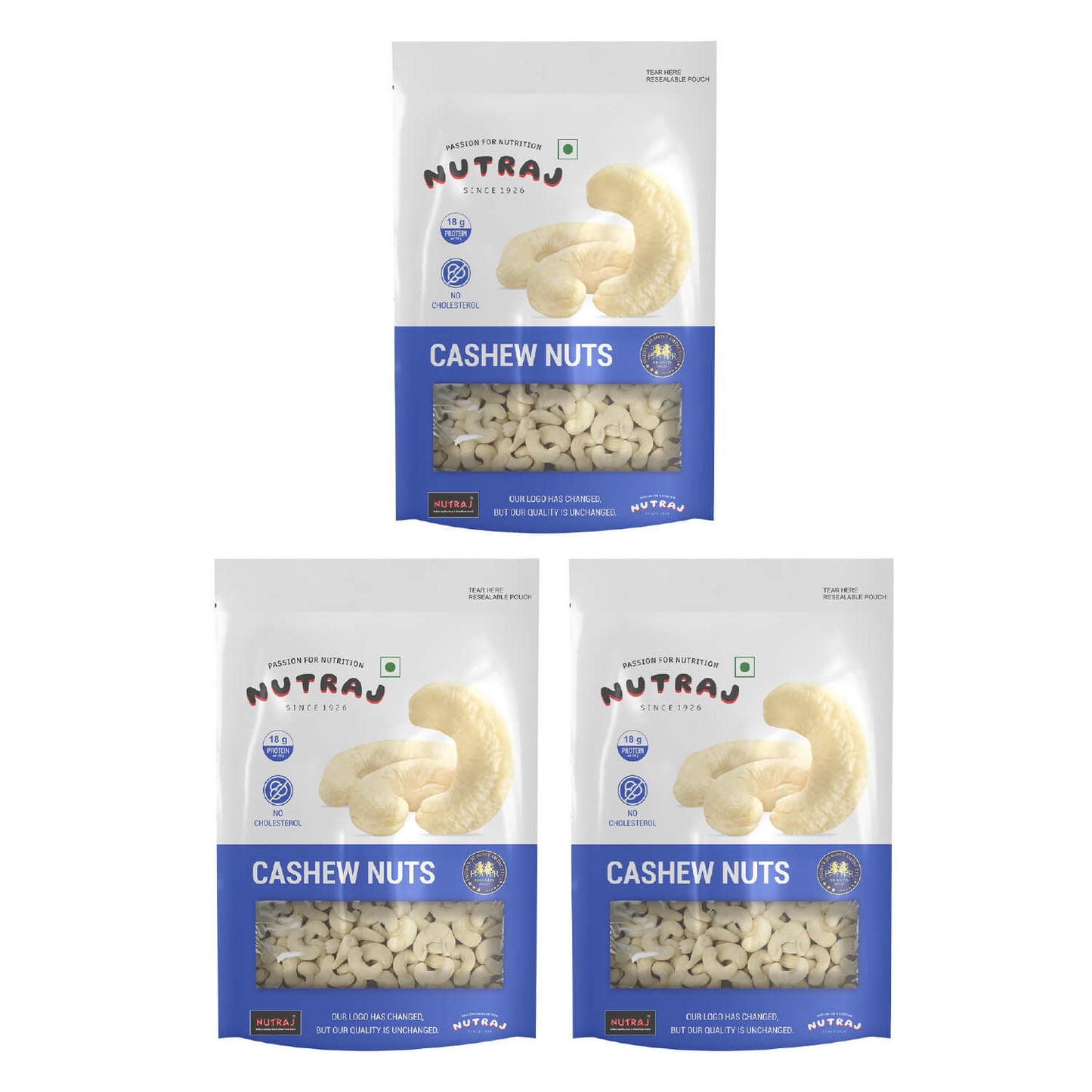 Nutraj Premium Cashew Nuts 200gm (W320)
