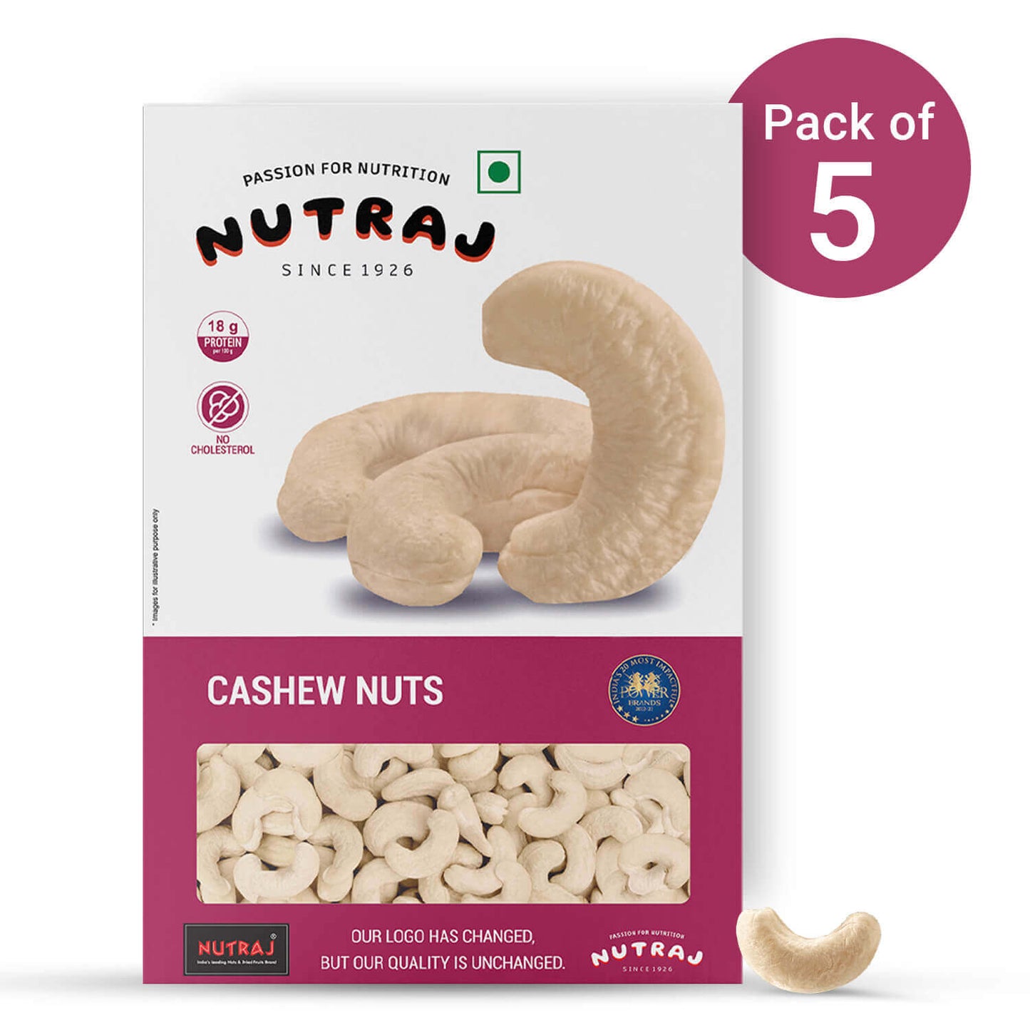 Nutraj Cashew Nuts 200gm (W240)