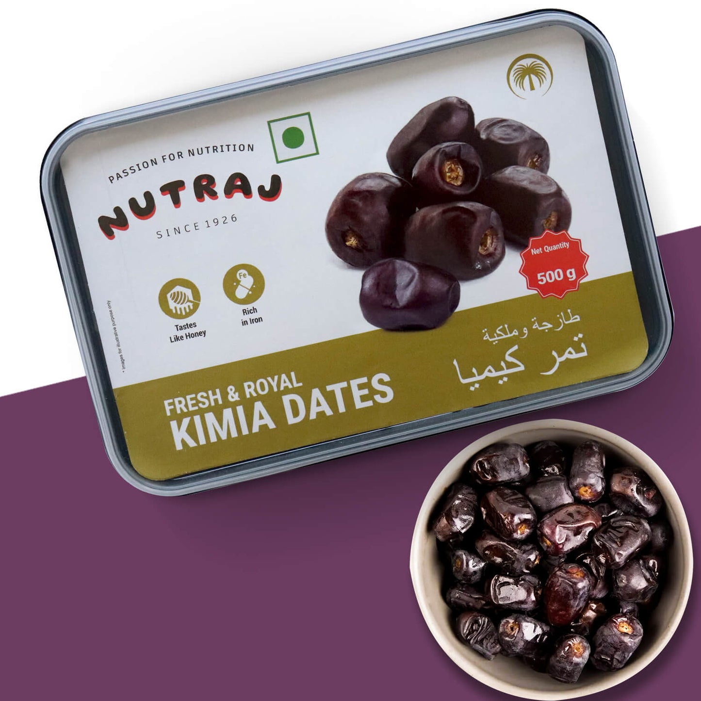 Nutraj Kimia Dates 500gm