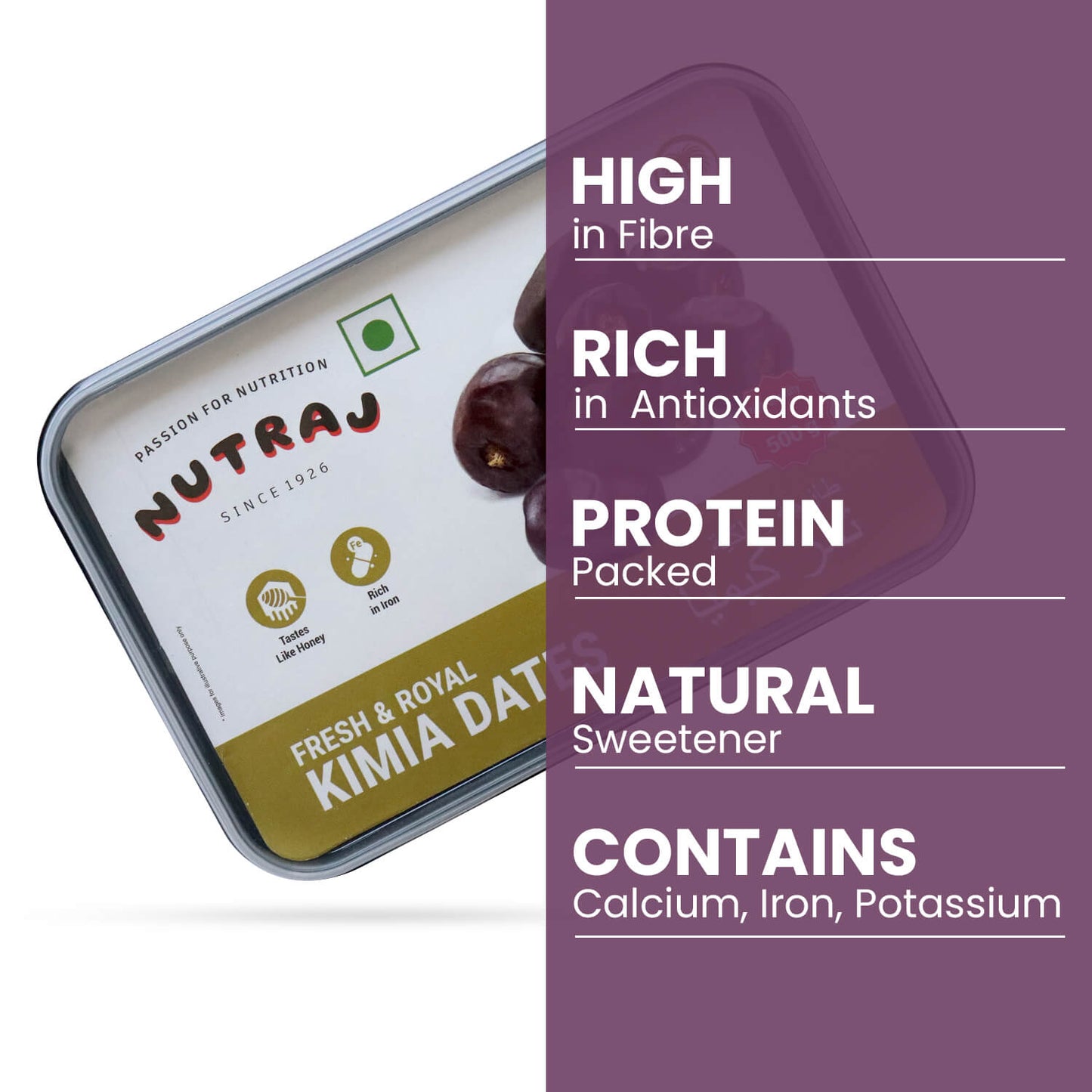 Nutraj Kimia Dates 500gm