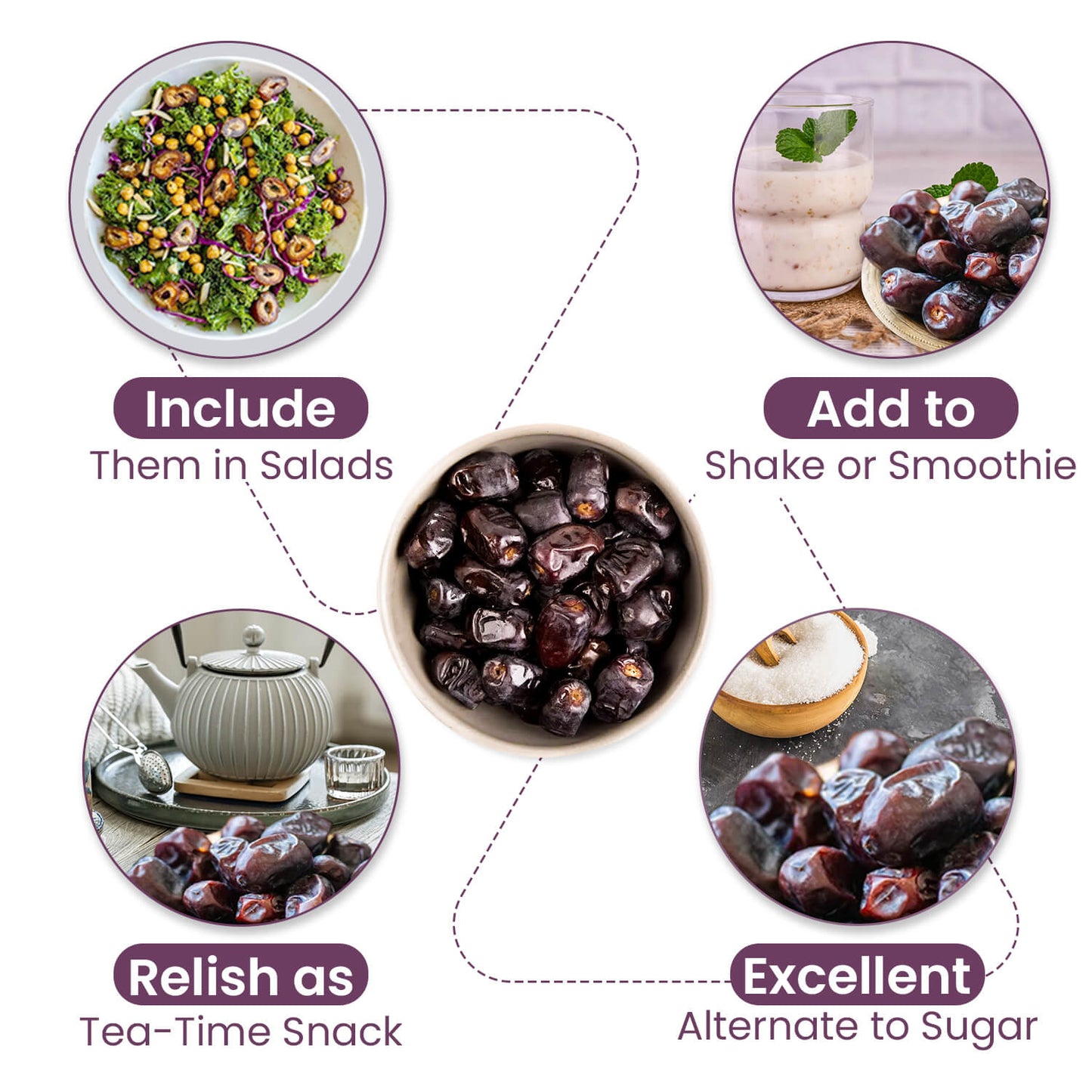Nutraj Kimia Dates 500gm
