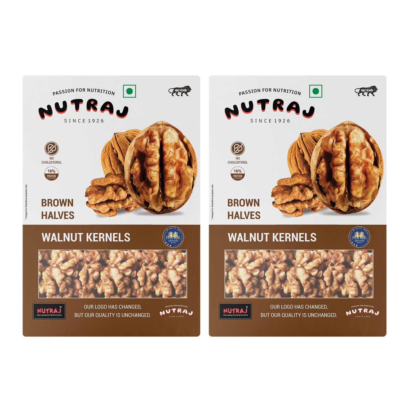 Nutraj Brown Halves Walnut (Akhrot Giri) 250gm