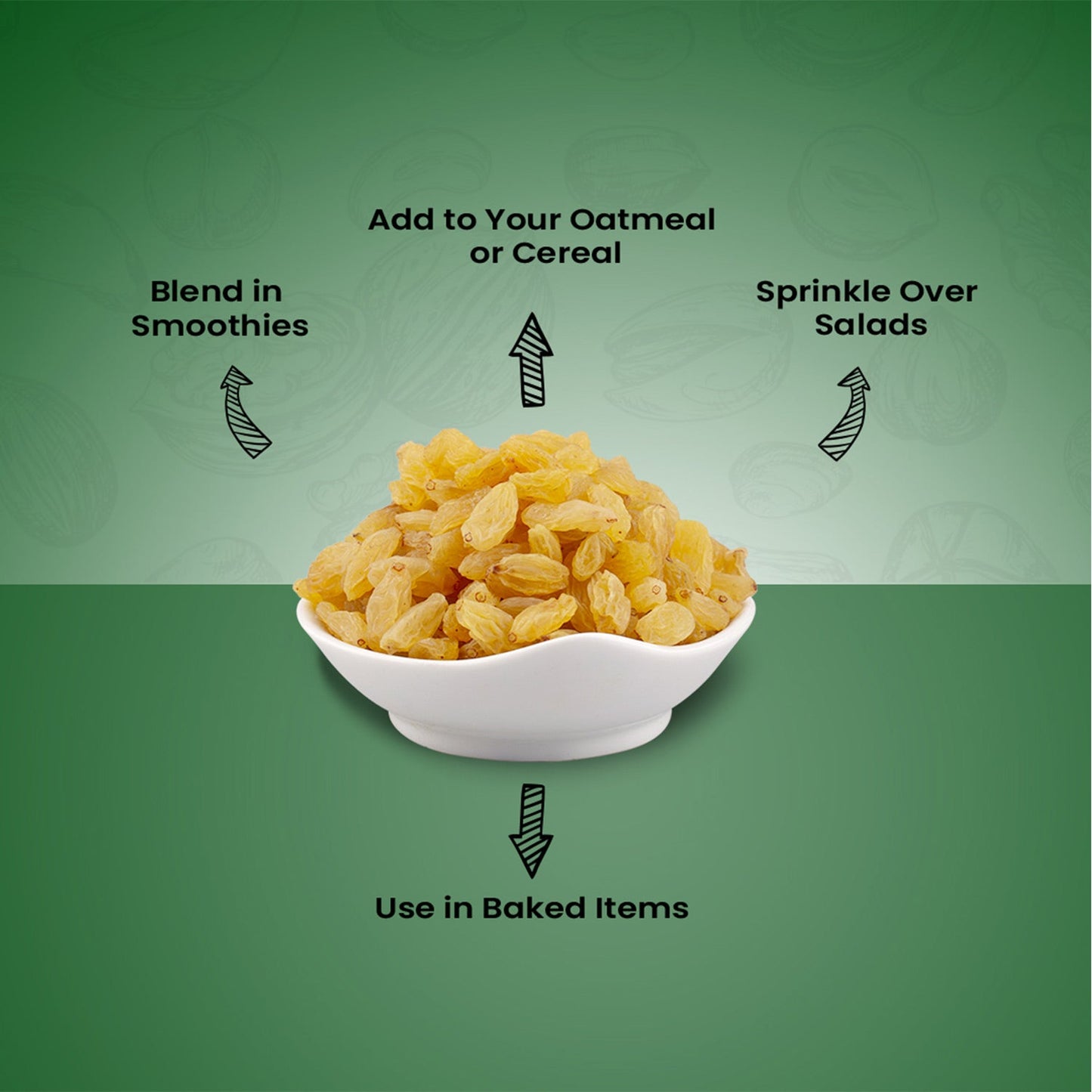Nutraj Raisins 500g