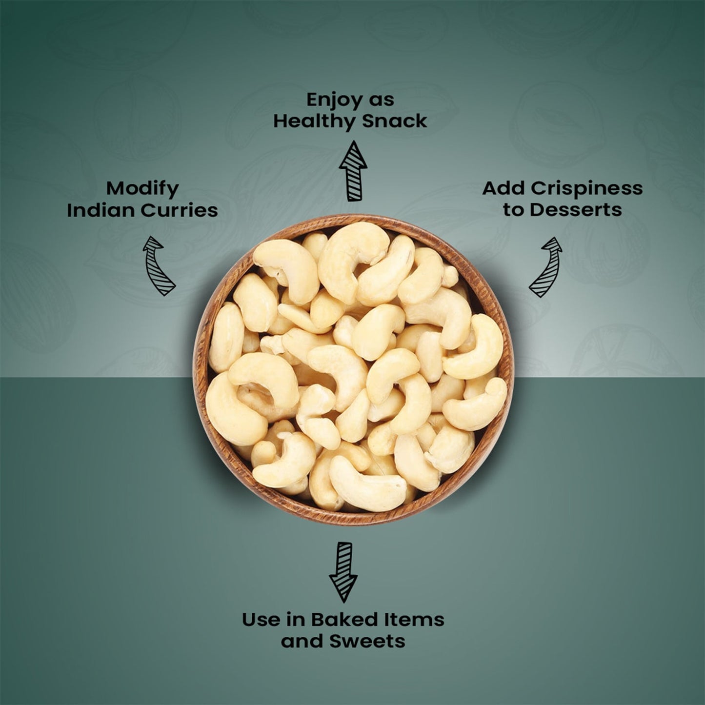 Nutraj Cashew (Kaju) 500g