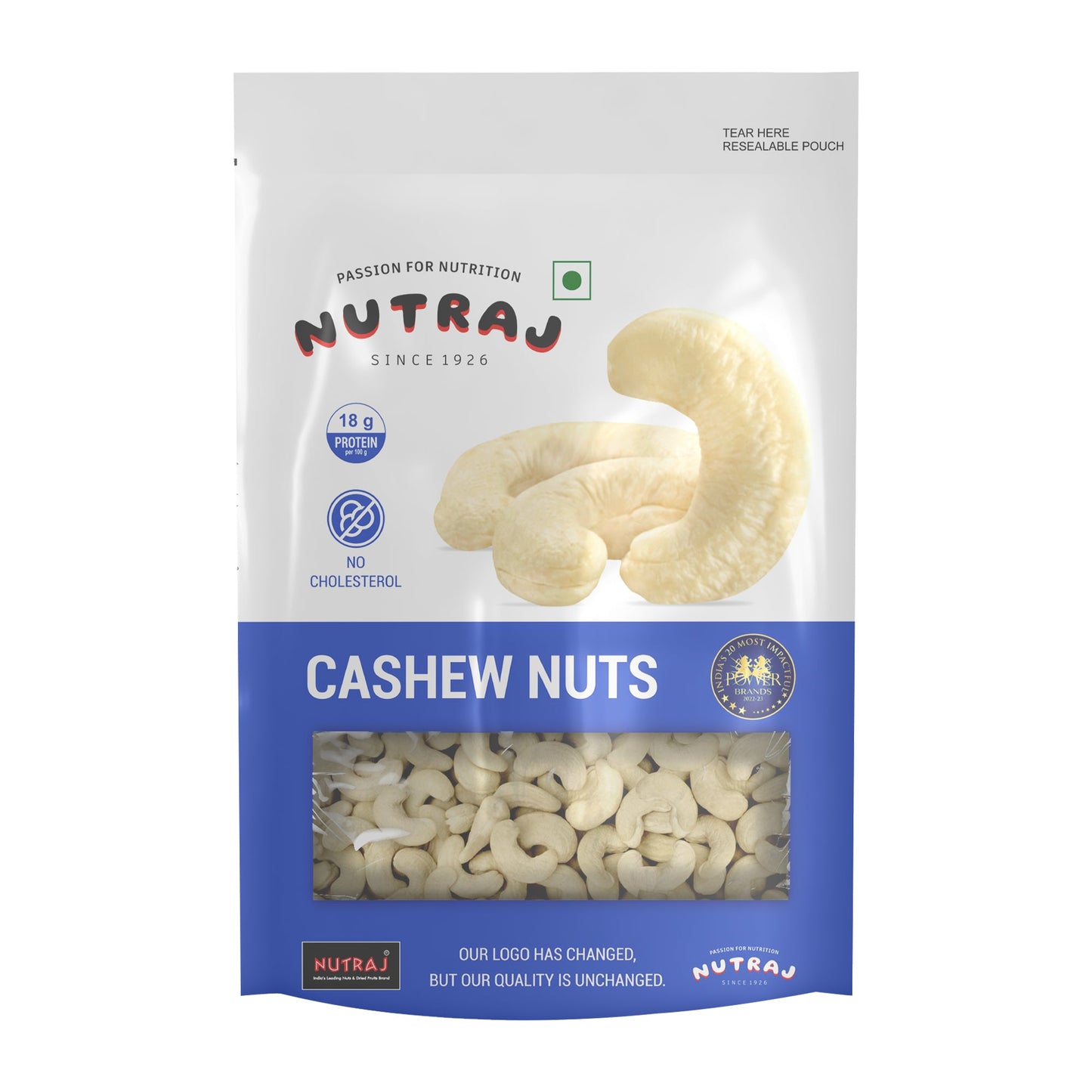 Nutraj Premium Cashew Nuts 200gm (W320)