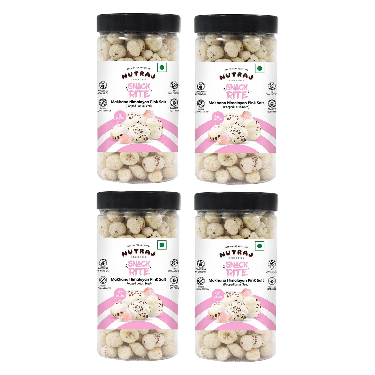 Nutraj Snackrite Makhana Himalayan Pink 70g