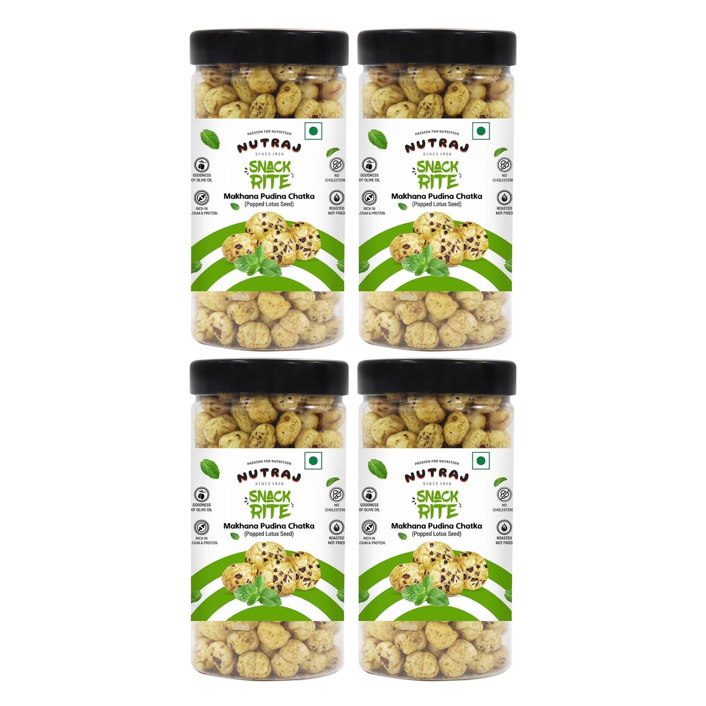 Nutraj Snackrite Roasted Makhana Pudina Chatka 70g