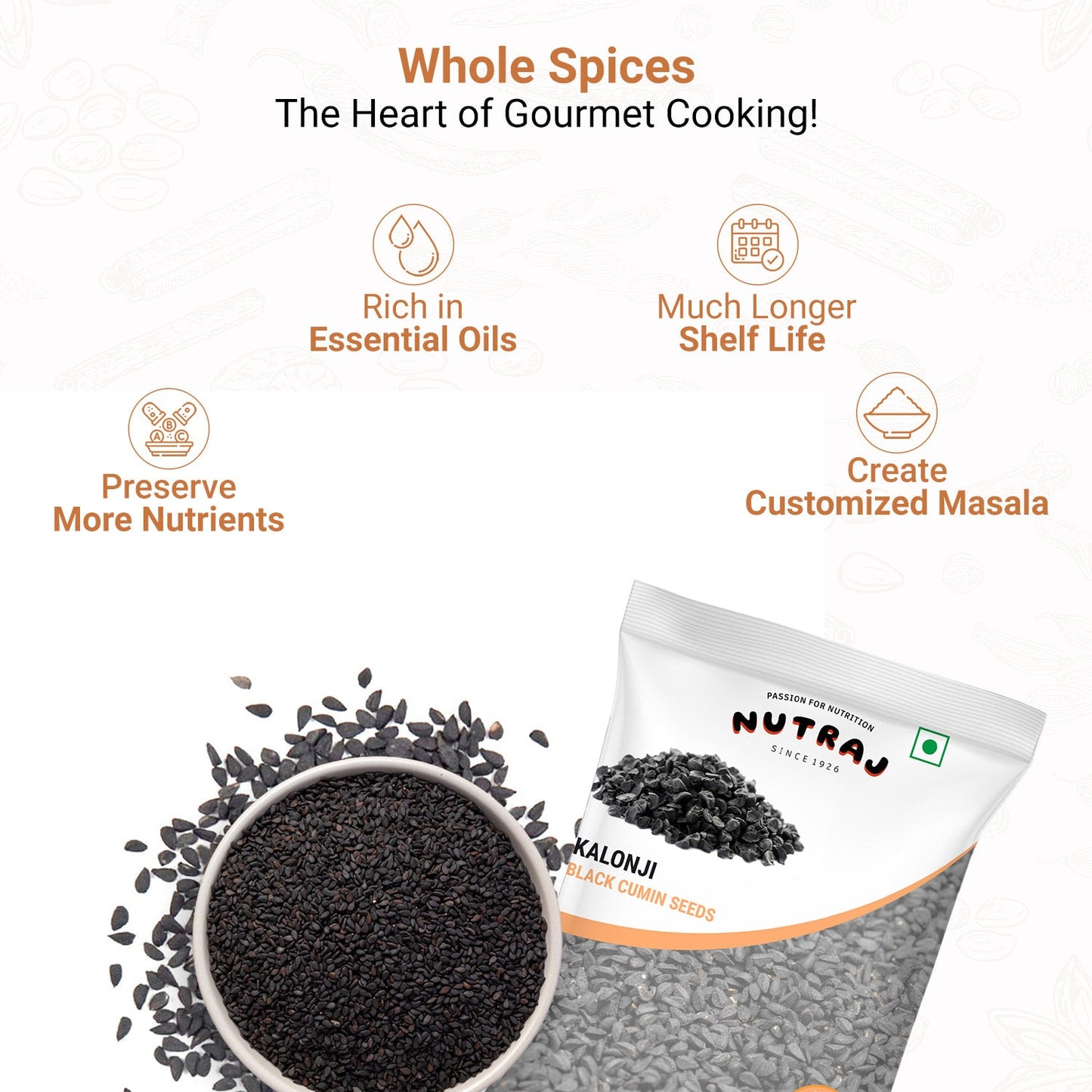 Nutraj Kalonji Seeds 100g