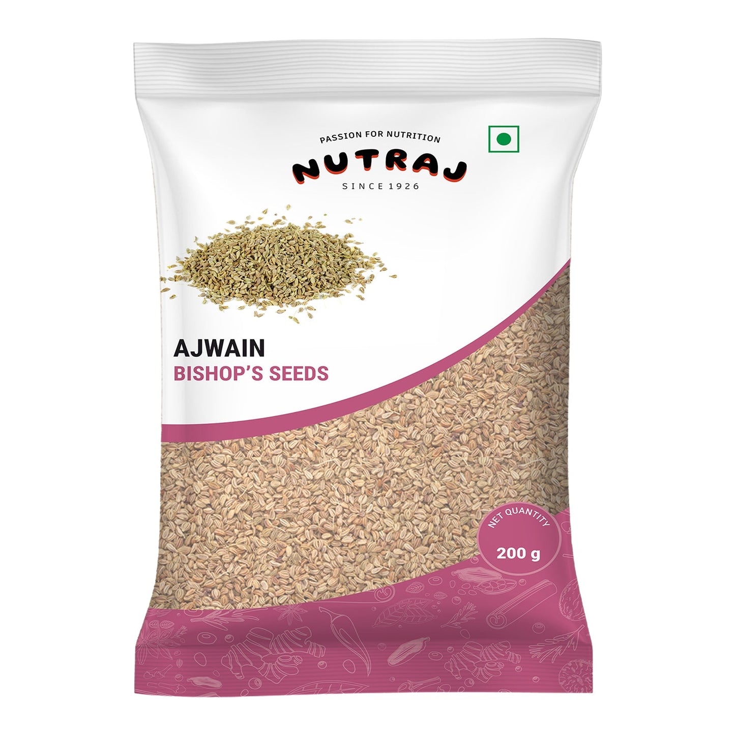 Nutraj Ajwain 200g Packet