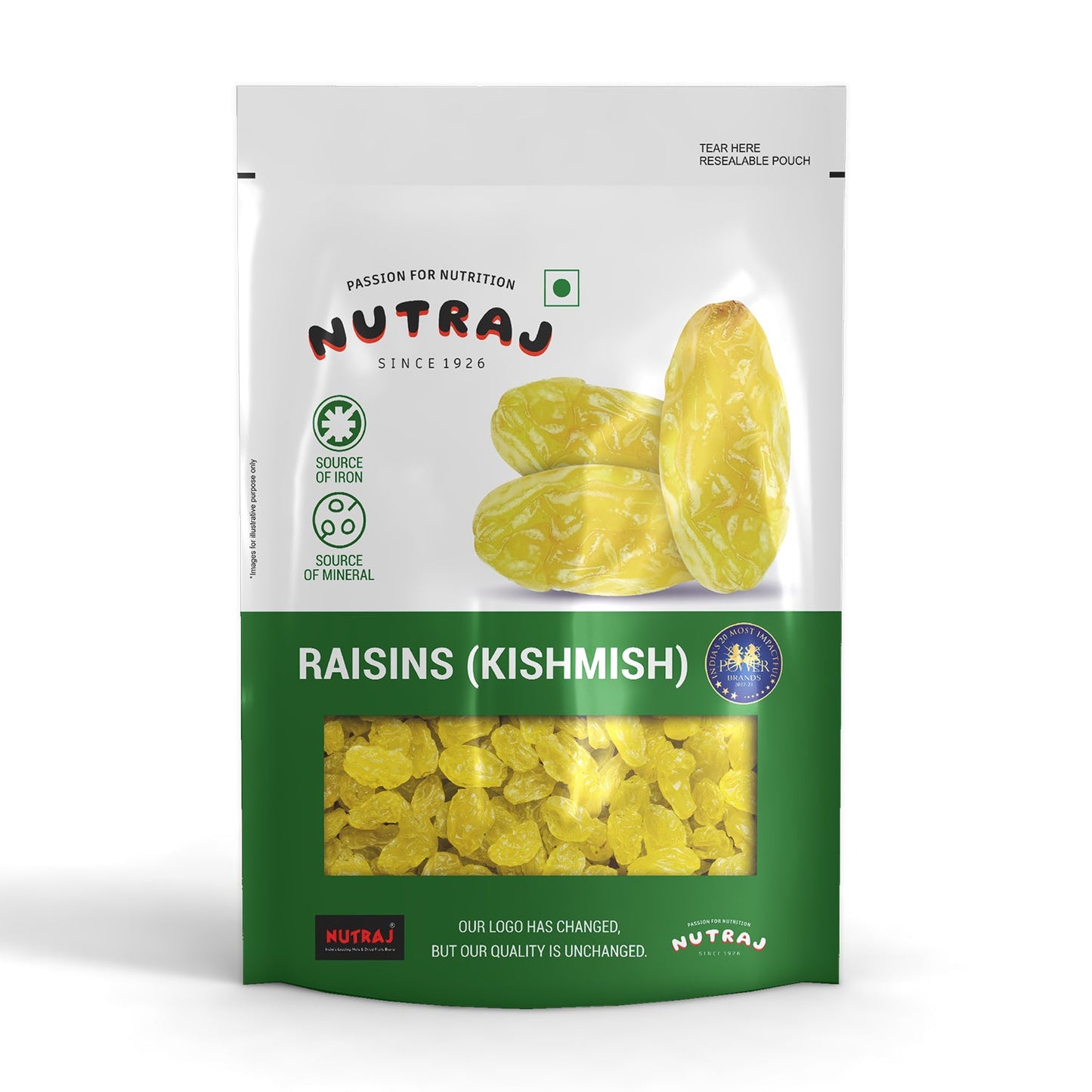 Nutraj Round Raisins 200gm (kishmish/kismis)